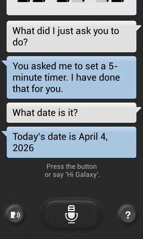 S Voice Screenshot 3